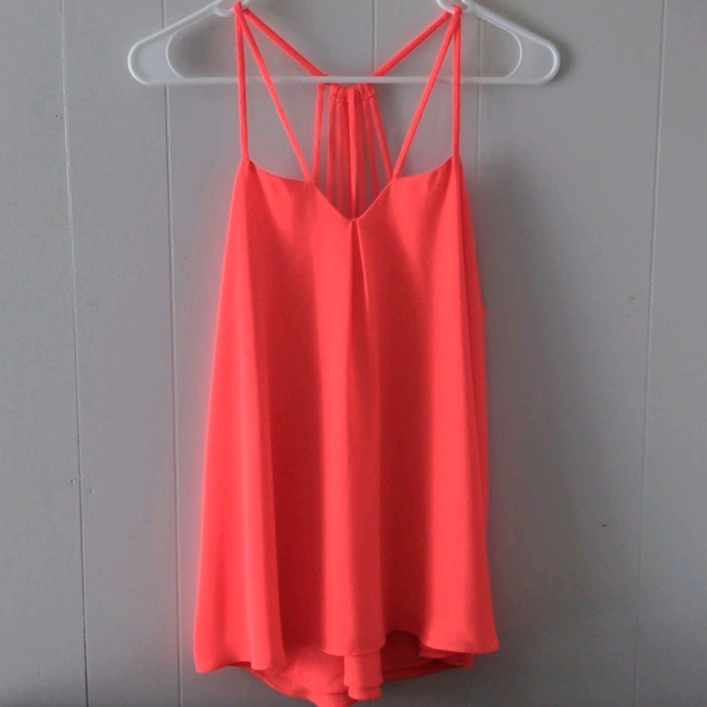 Express Neon Strappy Back Tank